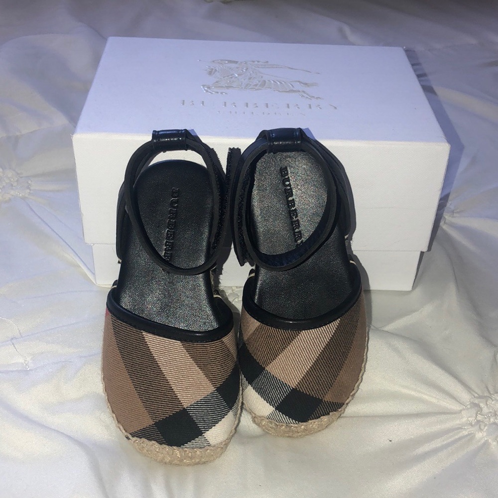 Toddler Girl Burberry Espadrille